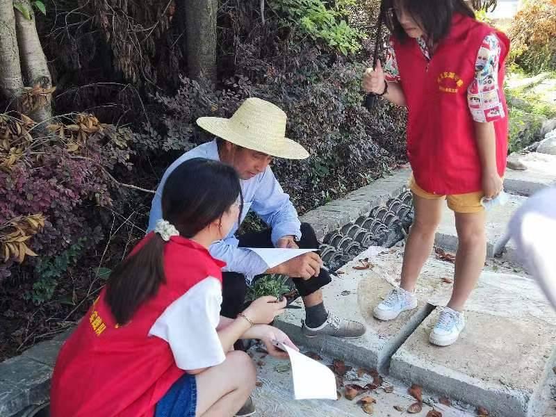 樱你心动实践队第一天去到十堰市城关镇八里村时，以樱桃产业为主线，给当地村民发放调查问卷，询问相关情况